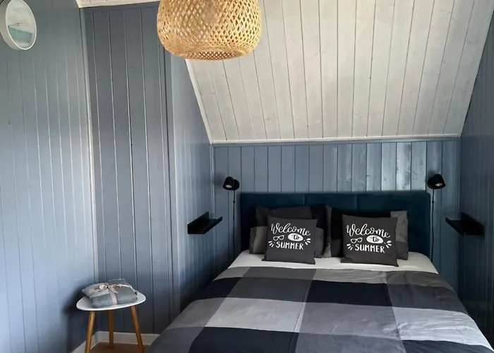 Turkusowy Сasa de vacaciones Władysławowo